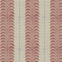 Land & Shore Fintra Stripe Made To Measure Curtains Red Blue Sample Image