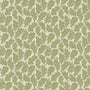 Land & Shore Oak Leaf Blackout Made To Measure Roller Blind Green Sample Image