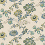 Land & Shore Orchard Made To Measure Curtains Green Sample Image
