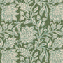 Land & Shore Rowallane Blackout Made To Measure Roller Blind Green Sample Image