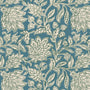 Land & Shore Rowallane Made To Measure Roman Blind Teal Sample Image
