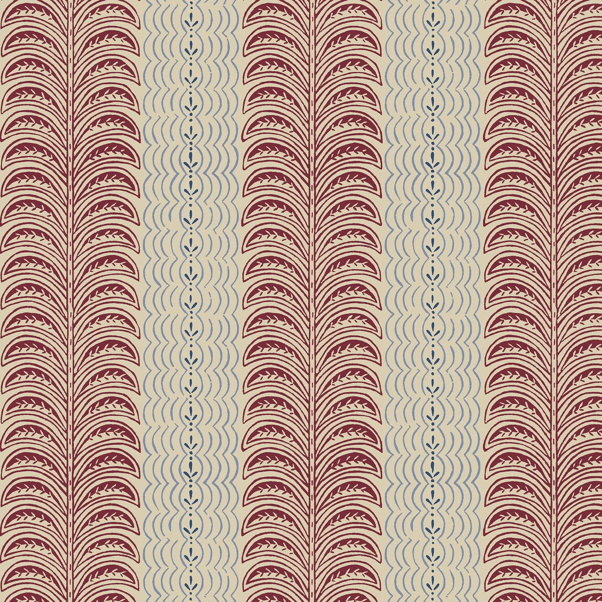 Land & Shore Lorie Translucent Made To Measure Roller Blind Blue Red