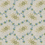 Land & Shore Lorie Blackout Made To Measure Roller Blind Green Sample Image