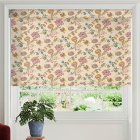 Land & Shore Orchard Blackout Made To Measure Roller Blind Multi