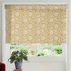 Land & Shore Rowallane Blackout Made To Measure Roller Blind Ochre