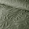Serene Luana Duvet Cover Bedding Set Dark Green