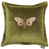 Voyage Maison Luna Feather Filled Cushion 50cm x 50cm Green
