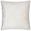 Paoletti Lustre Velvet 50cm x 50cm Filled Cushion Ivory