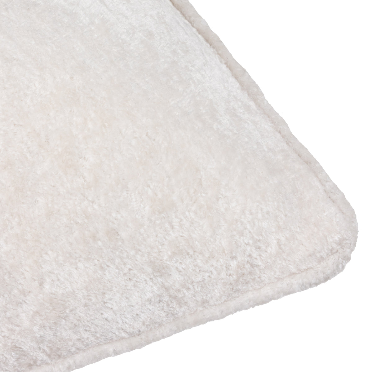 Paoletti Lustre Velvet 50cm x 50cm Filled Cushion Ivory