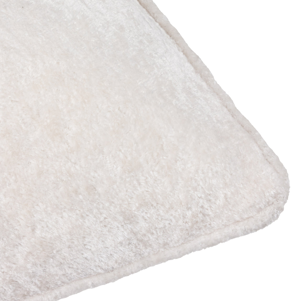 Paoletti Lustre Velvet 50cm x 50cm Filled Cushion Ivory