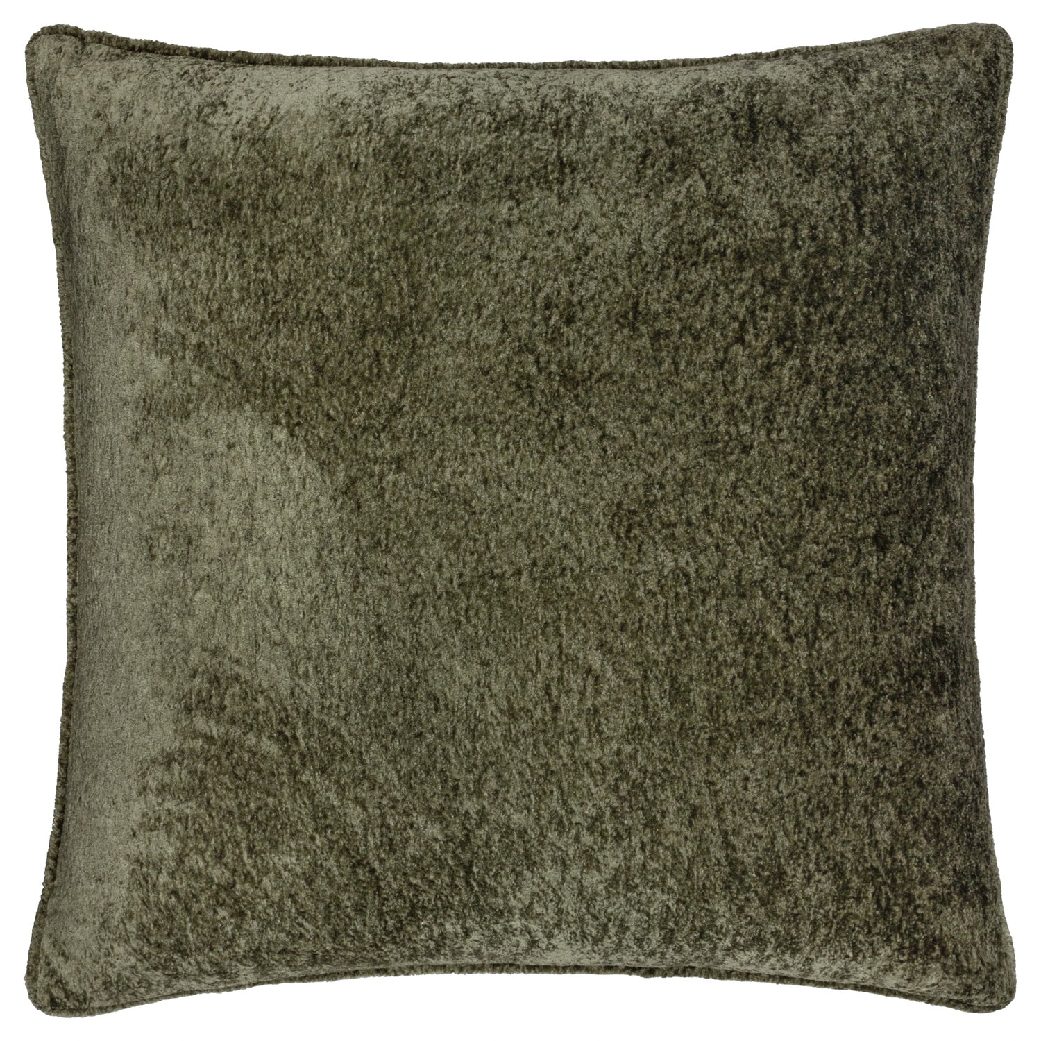 Paoletti Lustre Velvet 50cm x 50cm Filled Cushion Malachite Green