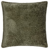 Paoletti Lustre Velvet 50cm x 50cm Filled Cushion Malachite Green