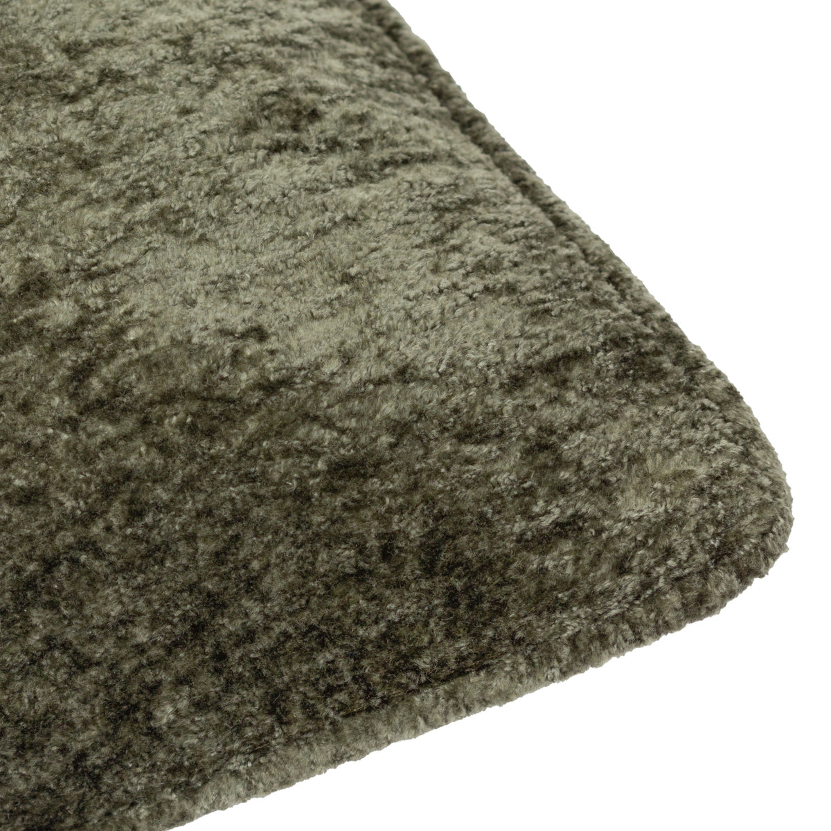 Paoletti Lustre Velvet 50cm x 50cm Filled Cushion Malachite Green