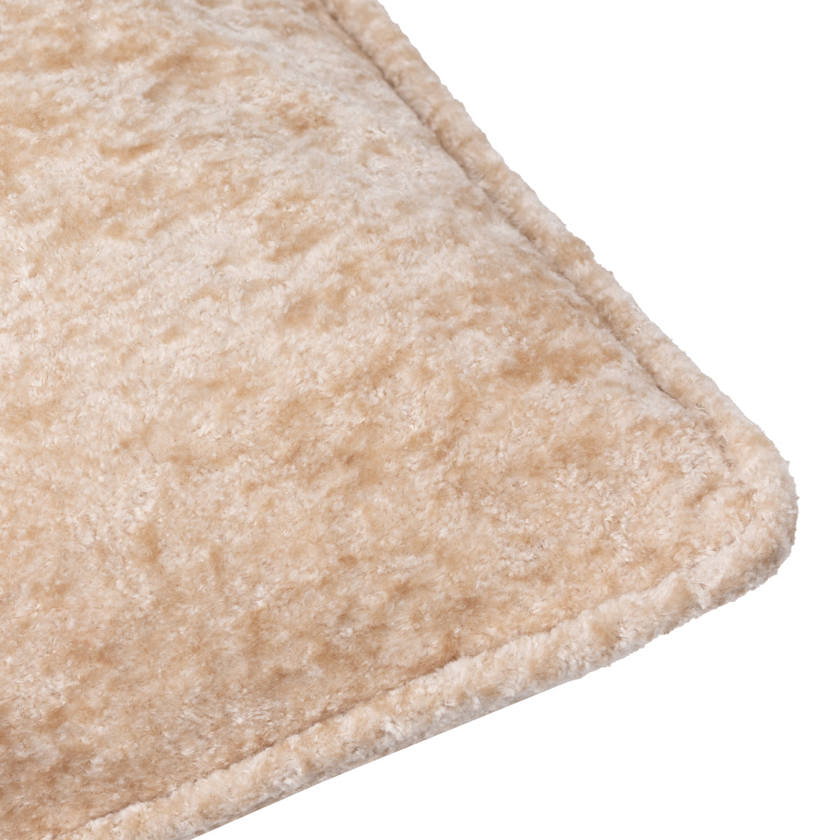 Paoletti Lustre Velvet 50cm x 50cm Filled Cushion Oyster