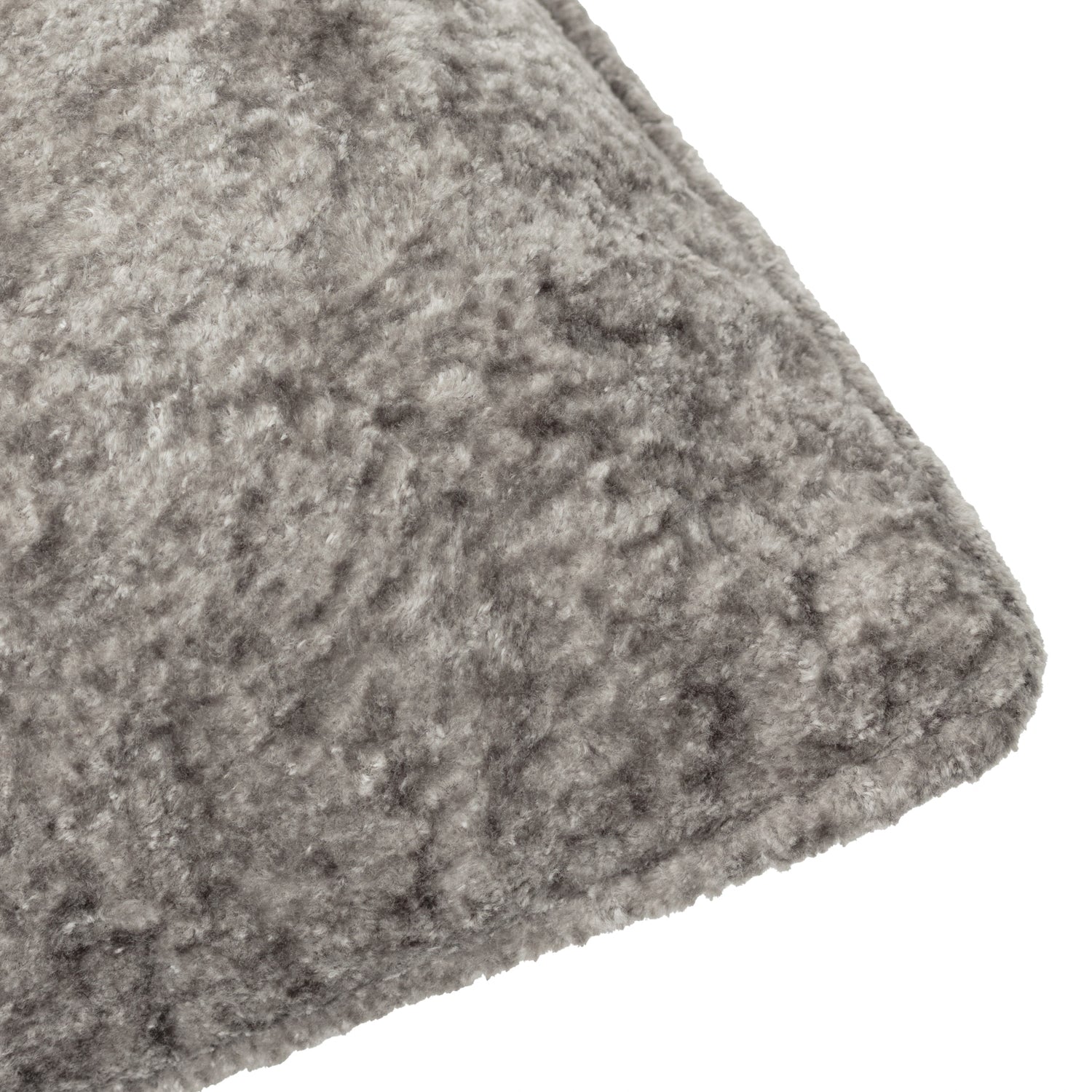 Paoletti Lustre Velvet 50cm x 50cm Filled Cushion Pewter