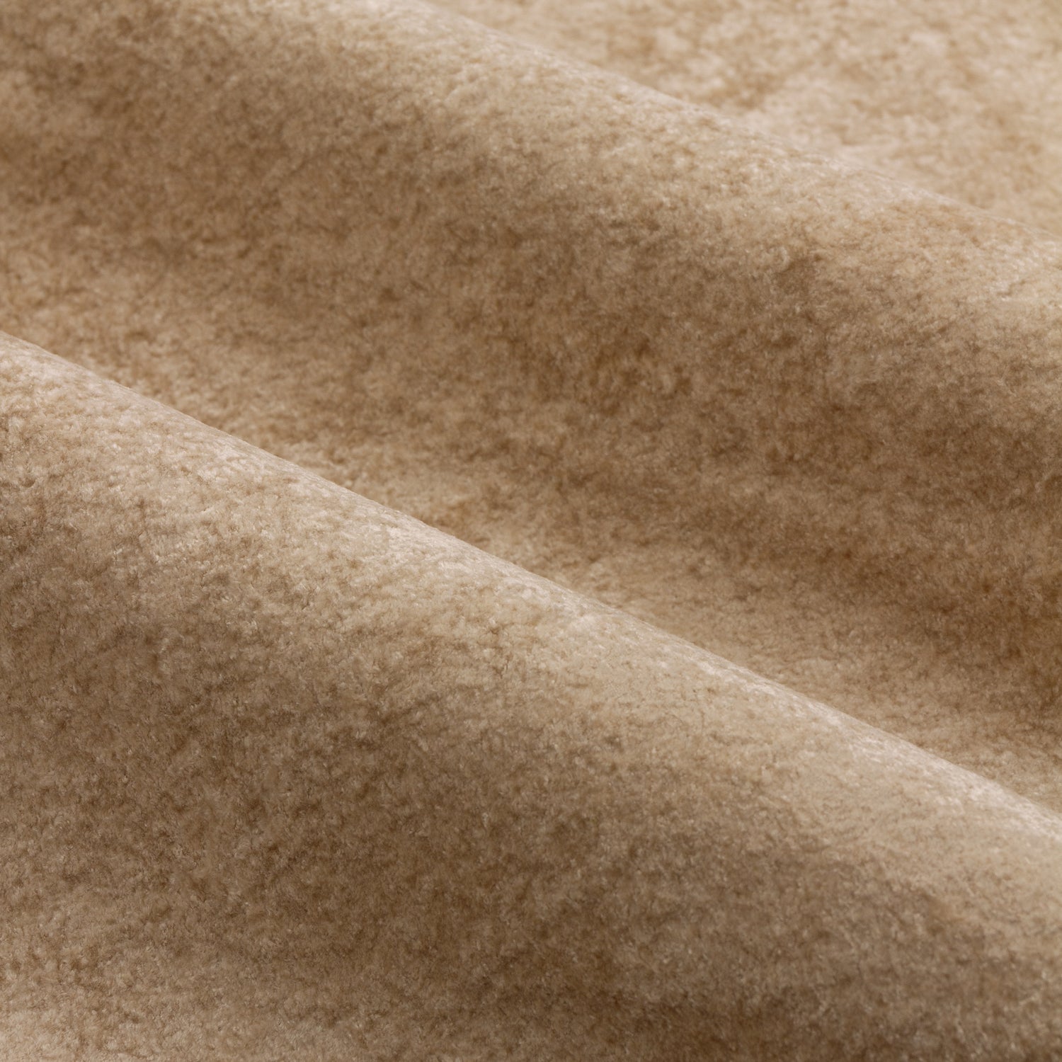 Paoletti Lustre Velvet Ready Made Eyelet Curtains Champagne
