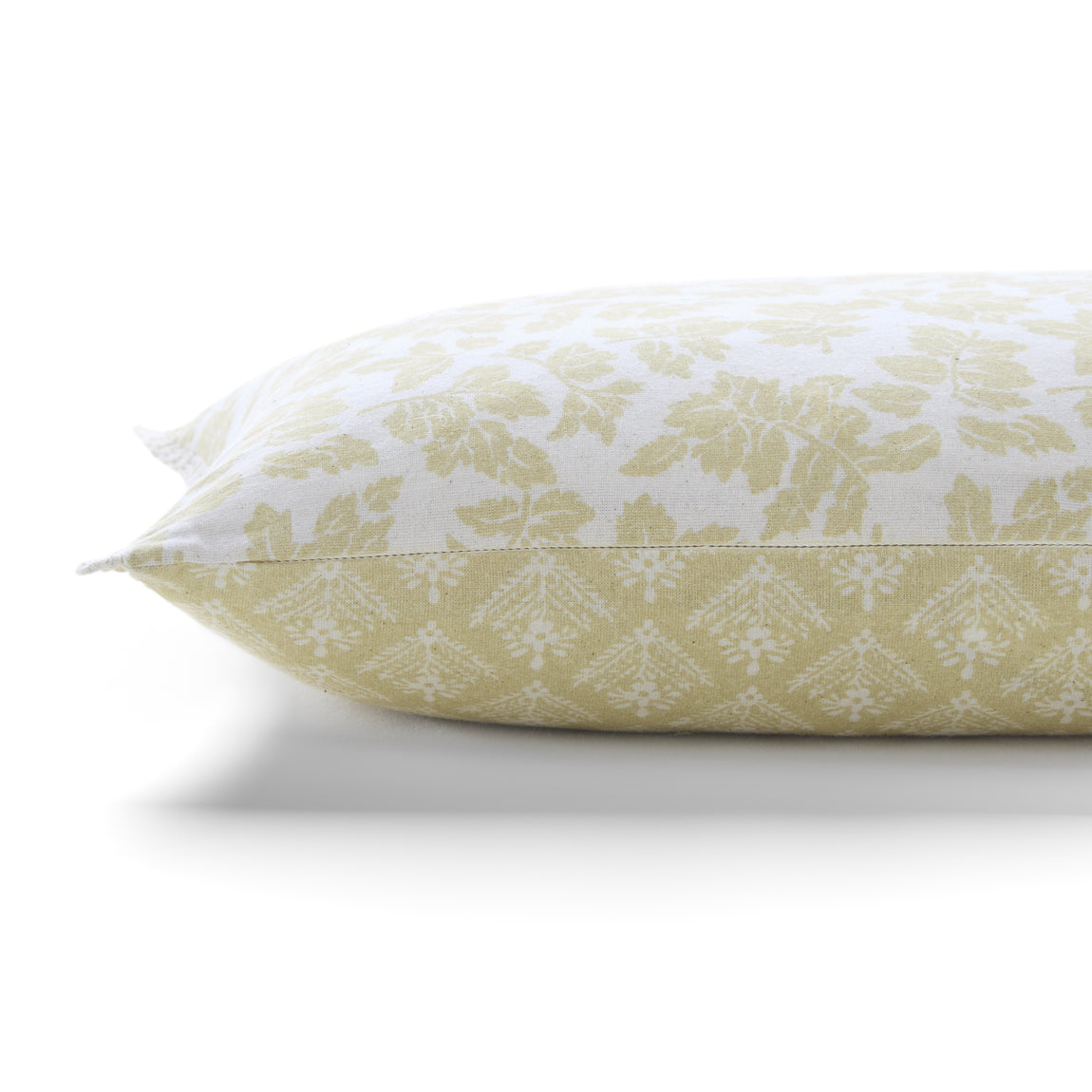 Laura Ashley Lady Fern 30cm x 50cm Filled Boudoir Ochre Yellow