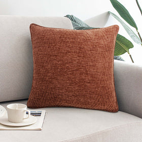 Sundour Langley 45cmx45cm Filled Cushion Nutmeg