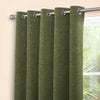Sundour Langley 66x84 Ready Made Eyelet Door Curtain Olive
