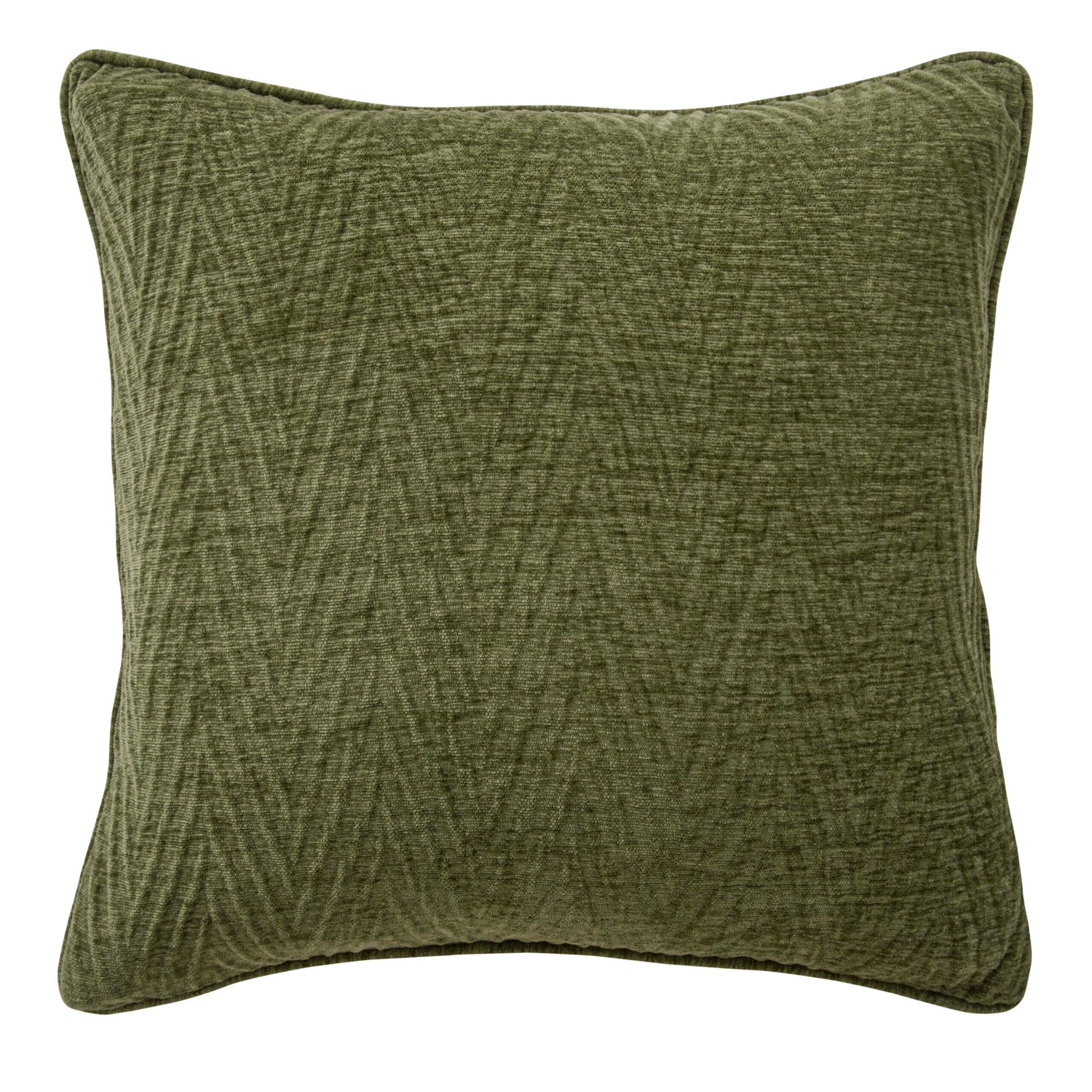 Sundour Langley 45cmx45cm Filled Cushion 45cm x 45cm Olive