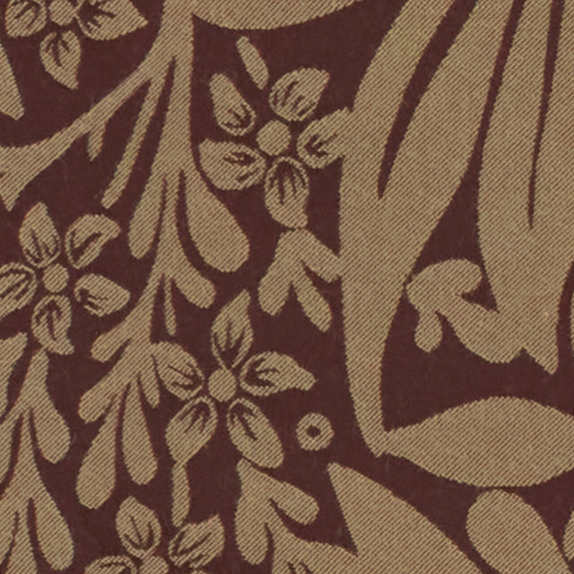 William Morris Larkspur Woven Made to Measure Roman Blind Berry