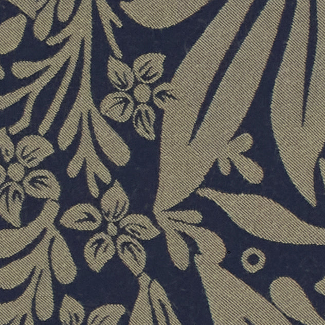 William Morris Larkspur Woven Made to Measure Curtain Indigo