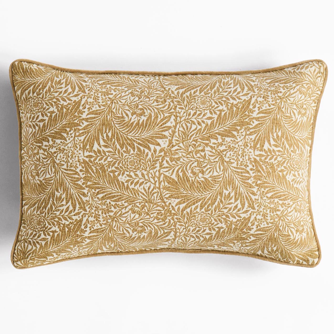 William Morris At Home Larkspur 40cm x 60cm Filled Boudoir Hessian Natural