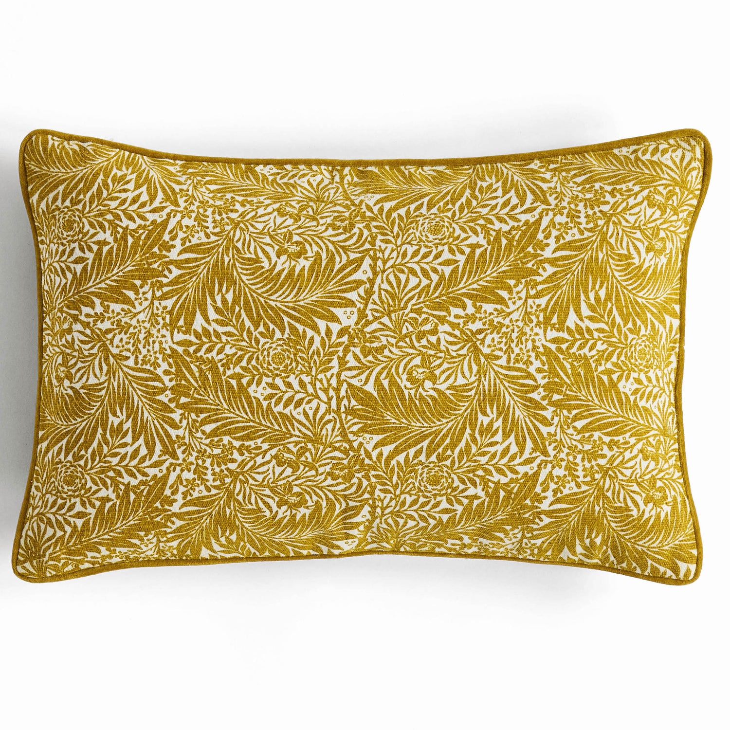 William Morris At Home Larkspur 40cm x 60cm Filled Boudoir Tumeric