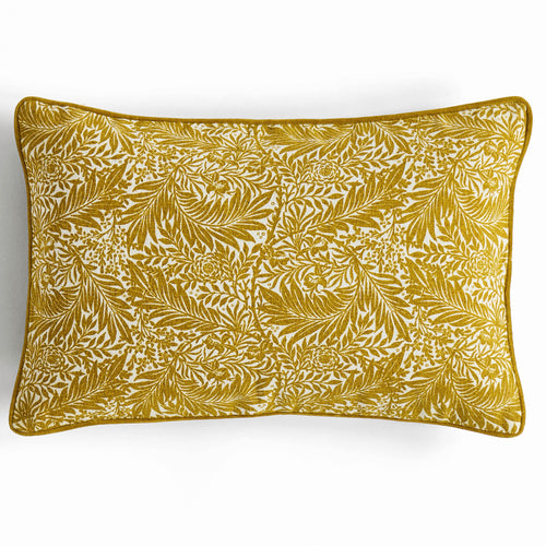 William Morris At Home Larkspur 40cm x 60cm Filled Boudoir Tumeric