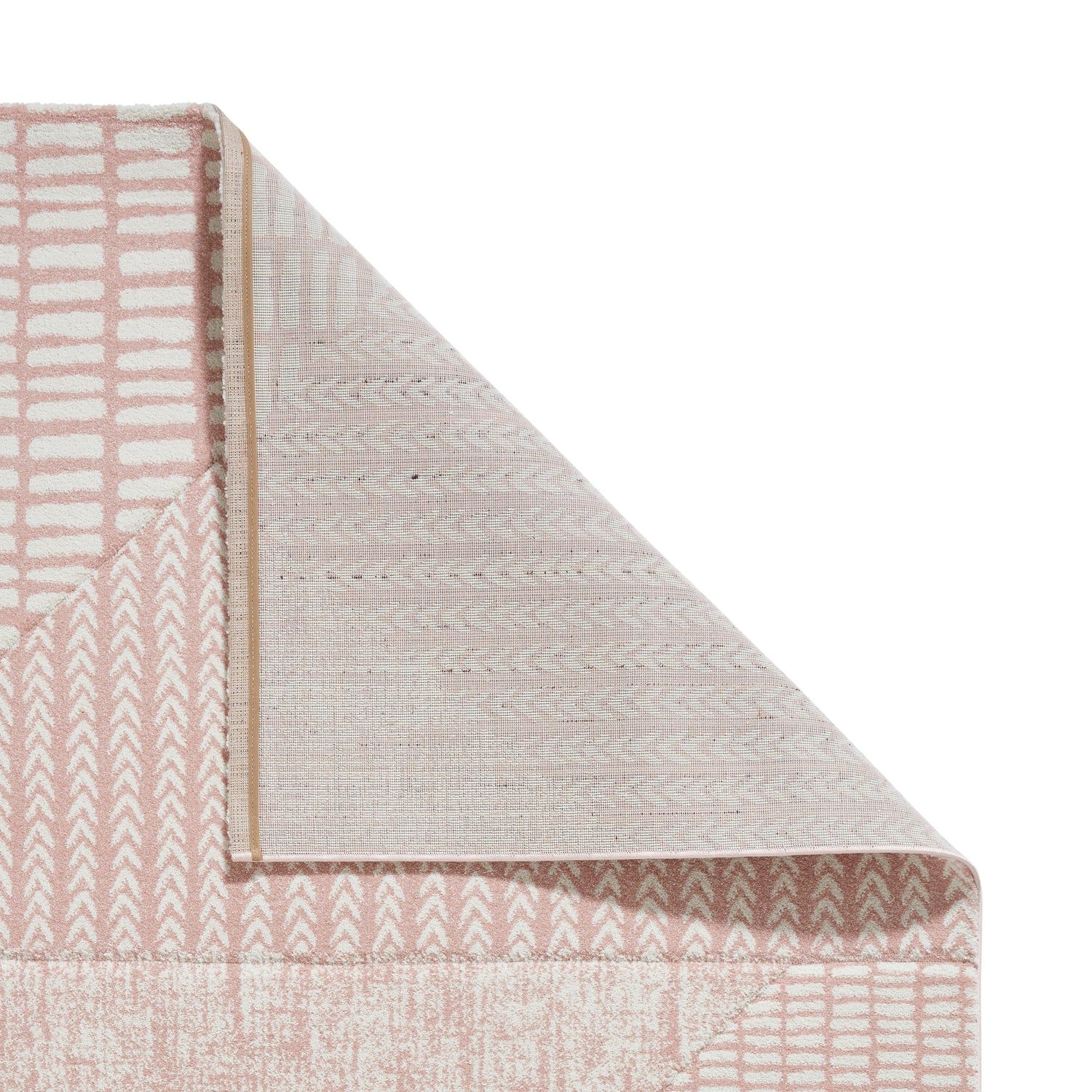 Catherine Lansfield Larsson Modern Abstract Rug Rose