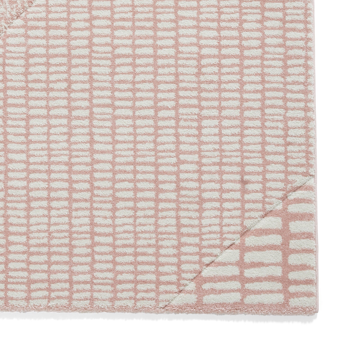 Catherine Lansfield Larsson Modern Abstract Rug Rose
