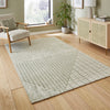 Catherine Lansfield Larsson Modern Abstract Rug Sage
