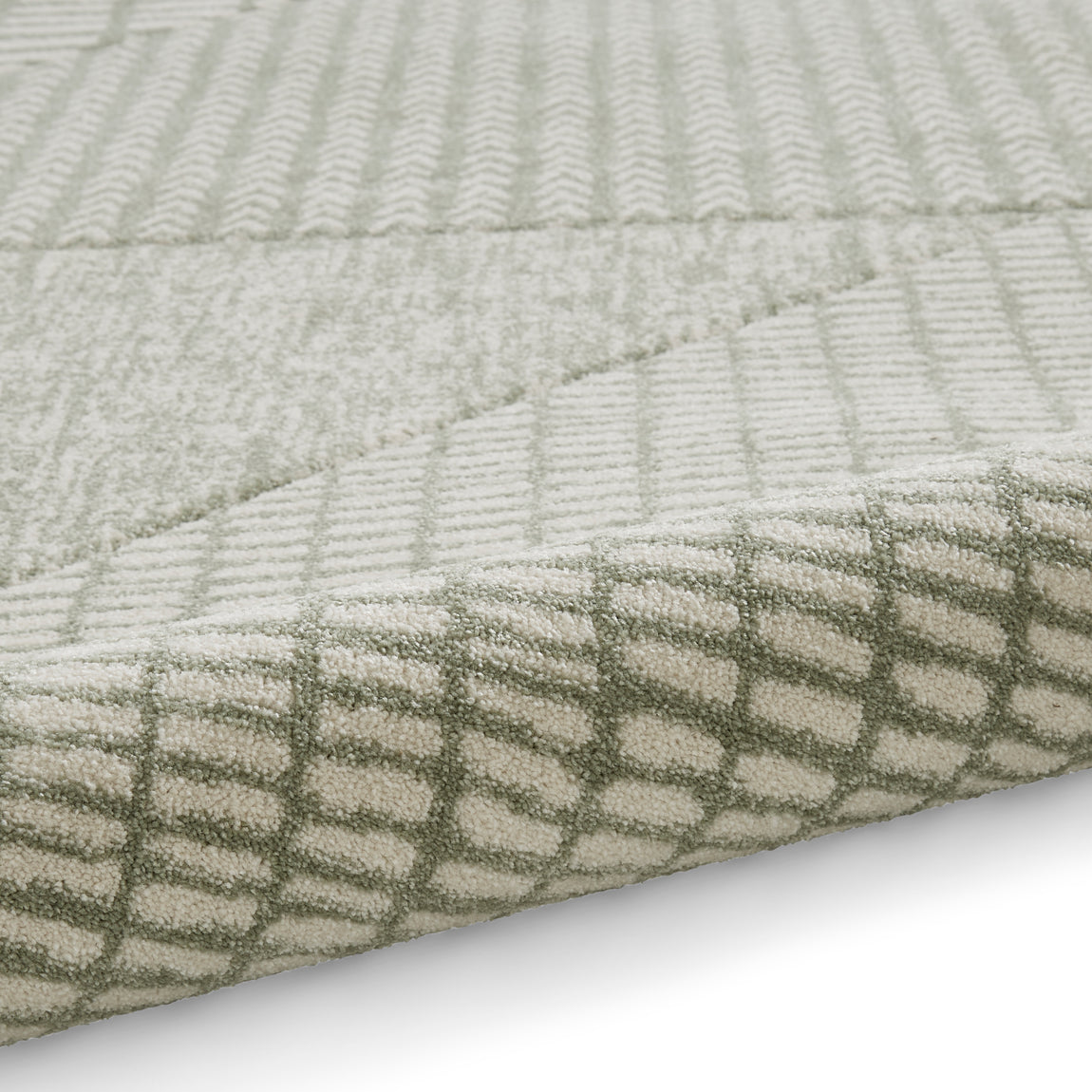 Catherine Lansfield Larsson Modern Abstract Rug Sage