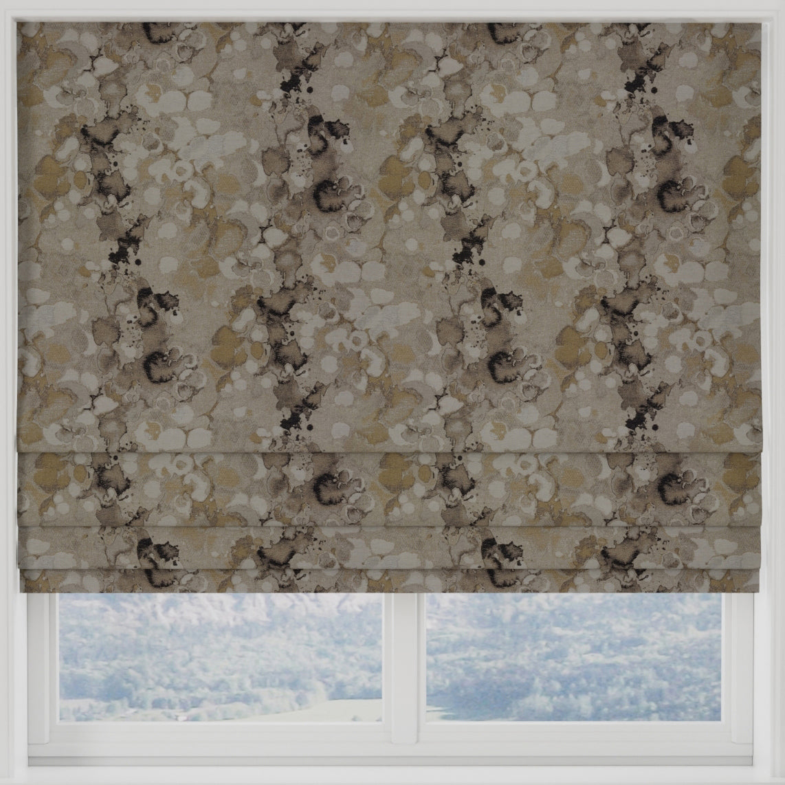 Laverne Made to Measure Roman Blind Grey