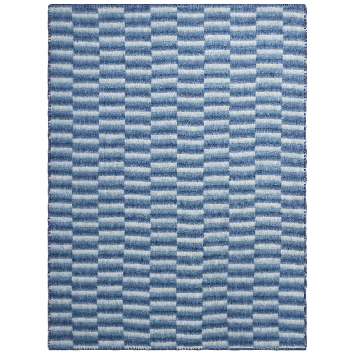 Laura Ashley Lawton 130cm x 170cm Throw Dark Seaspray Blue