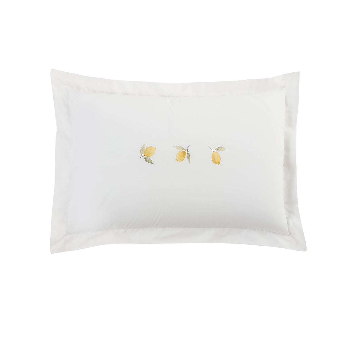 Sophie Allport Lemons Duvet Cover Bedding Set White Yellow