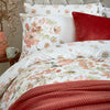 Laura Ashley Lewcombe Duvet Cover Bedding Set Terracotta