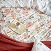 Laura Ashley Lewcombe Duvet Cover Bedding Set Terracotta