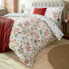 Laura Ashley Lewcombe Duvet Cover Bedding Set Terracotta