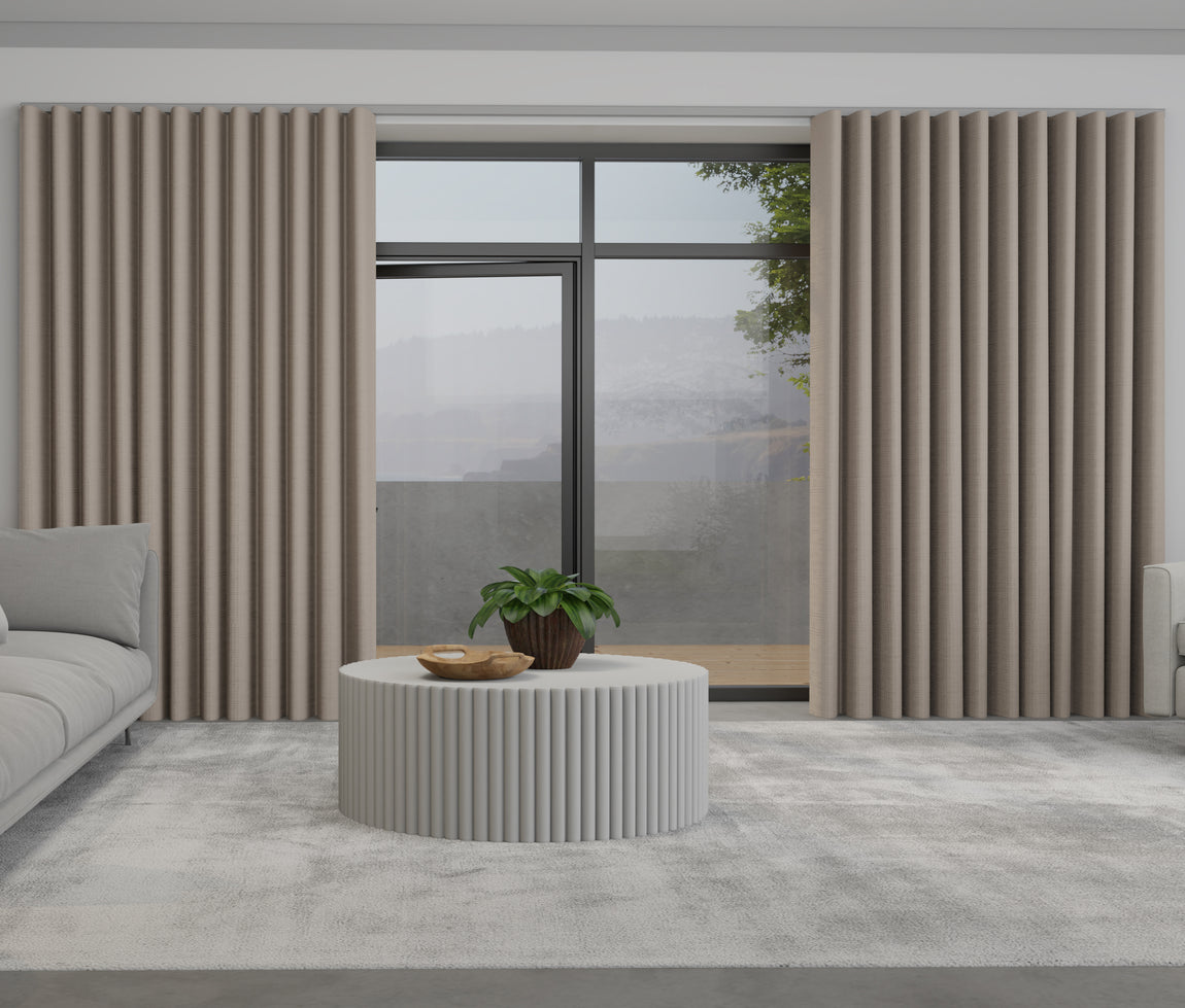 Lavery Made to Measure Wave Curtain + FREE Track Haze
