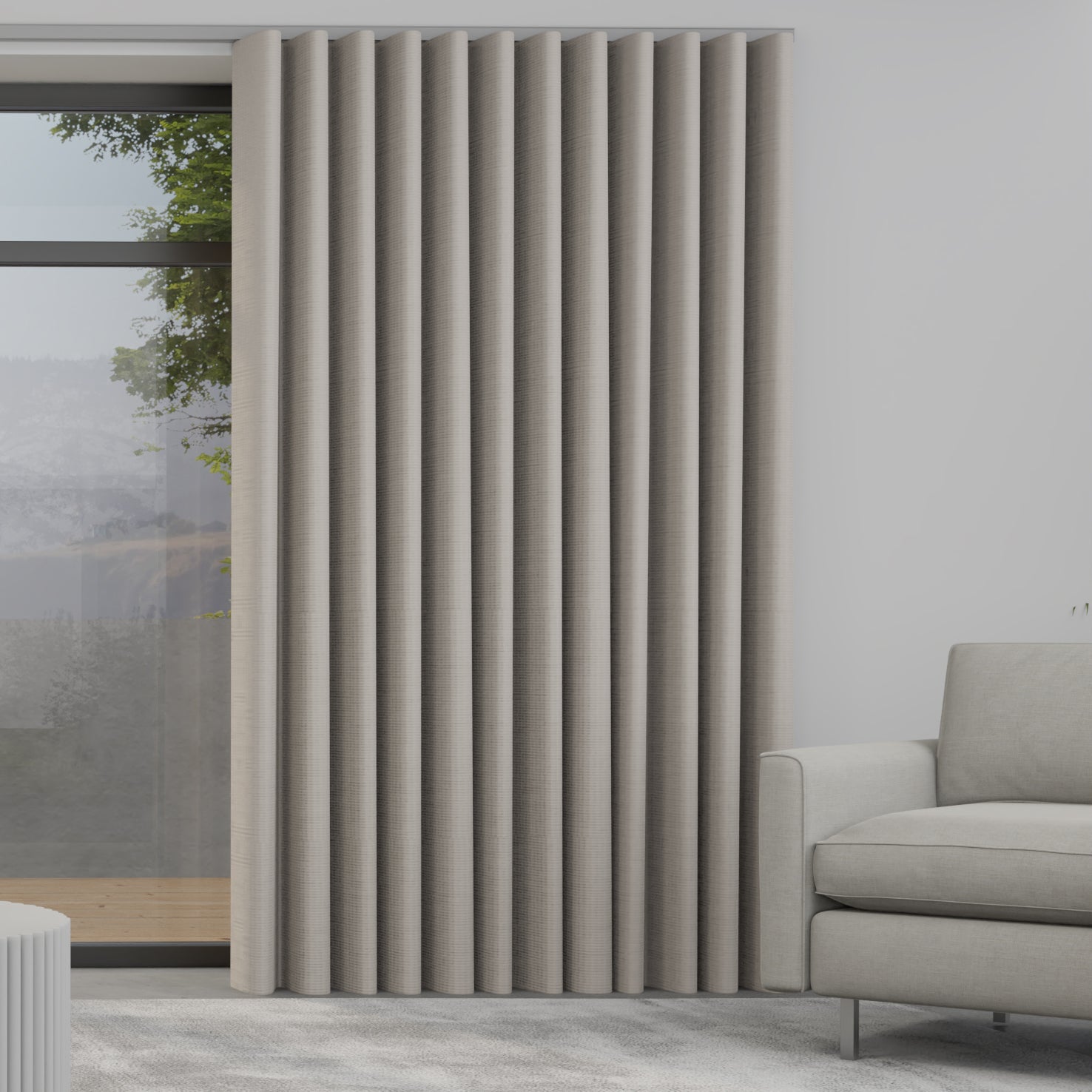 Made To Measure Wave Curtains