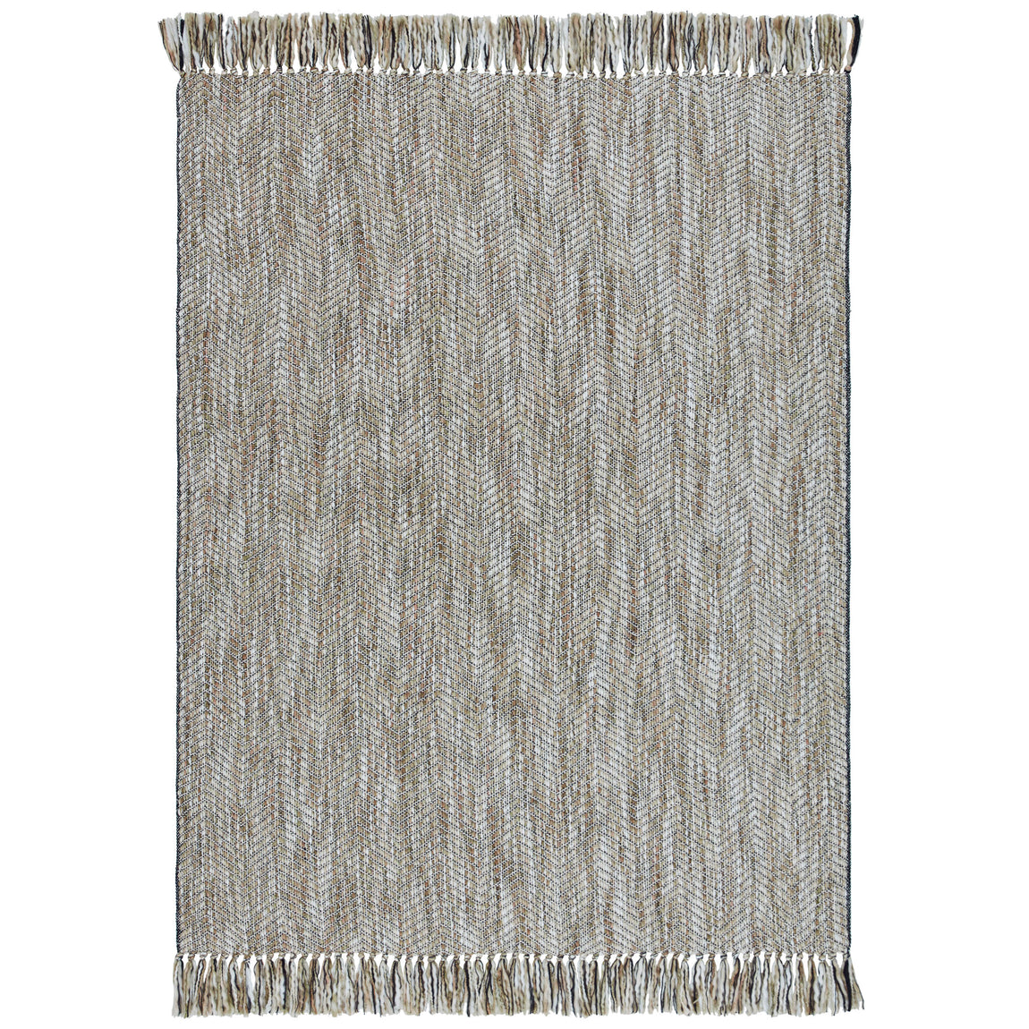 Laura Ashley Liberton 130cm x 170cm Throw Natural