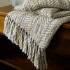 Laura Ashley Liberton 130cm x 170cm Throw Natural