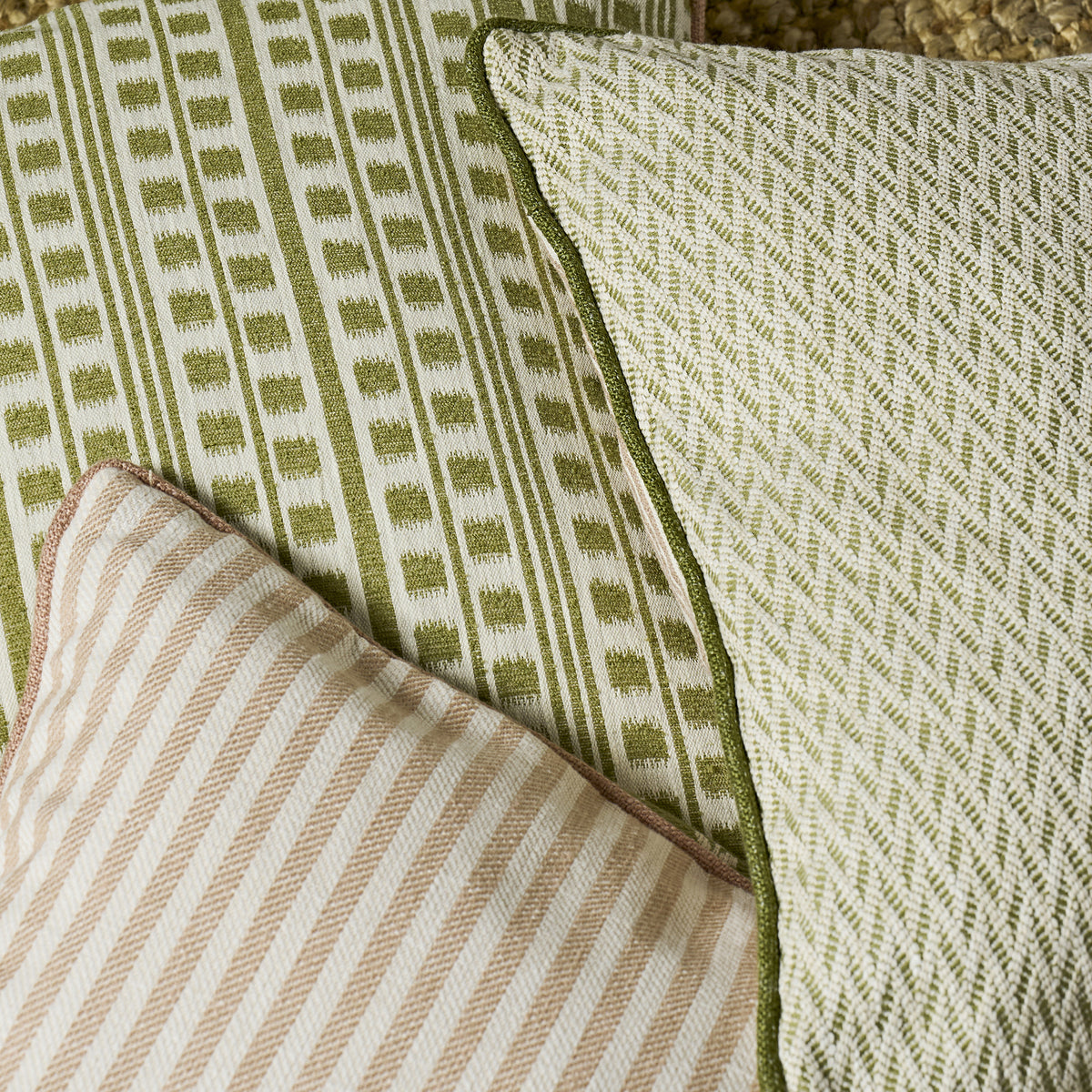 Ashley Wilde Margo Woven Fabric Olive