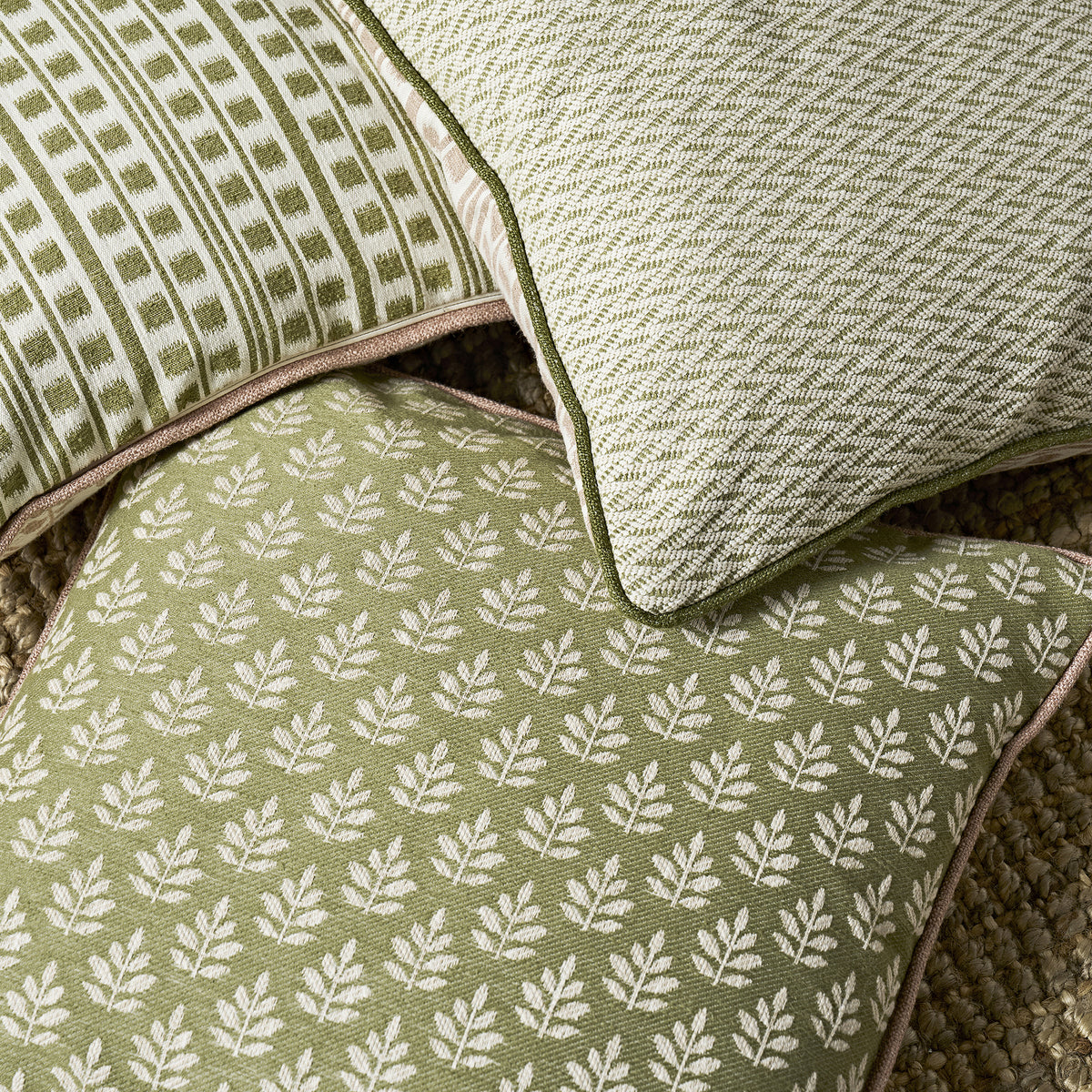 Ashley Wilde Winnie Woven Fabric Olive