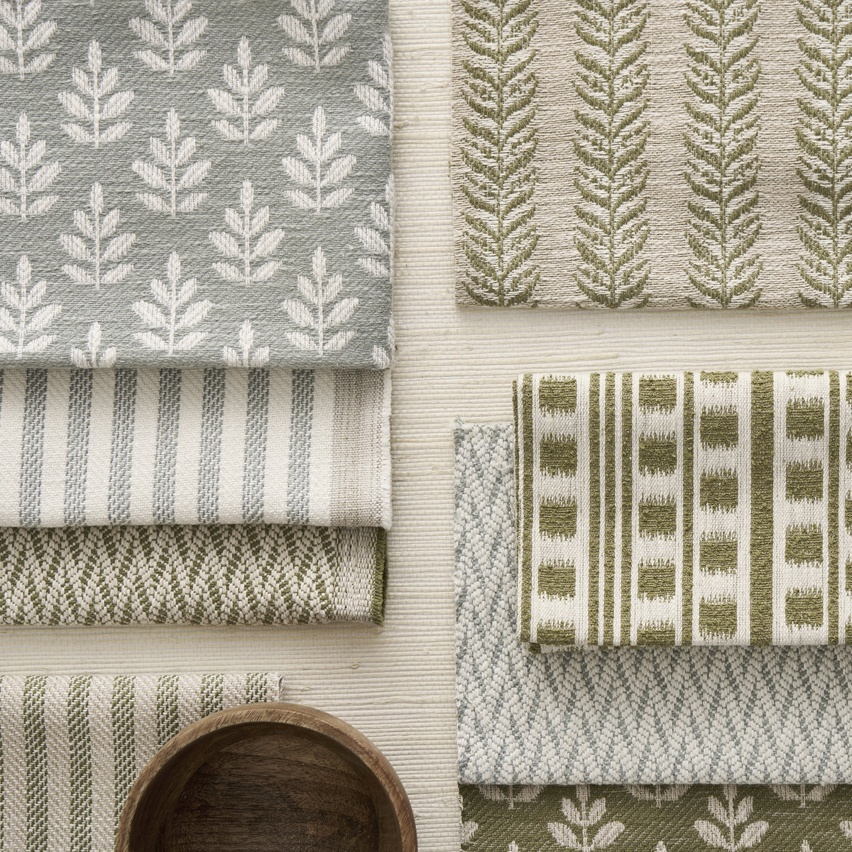 Ashley Wilde Mali Woven Fabric Charcoal
