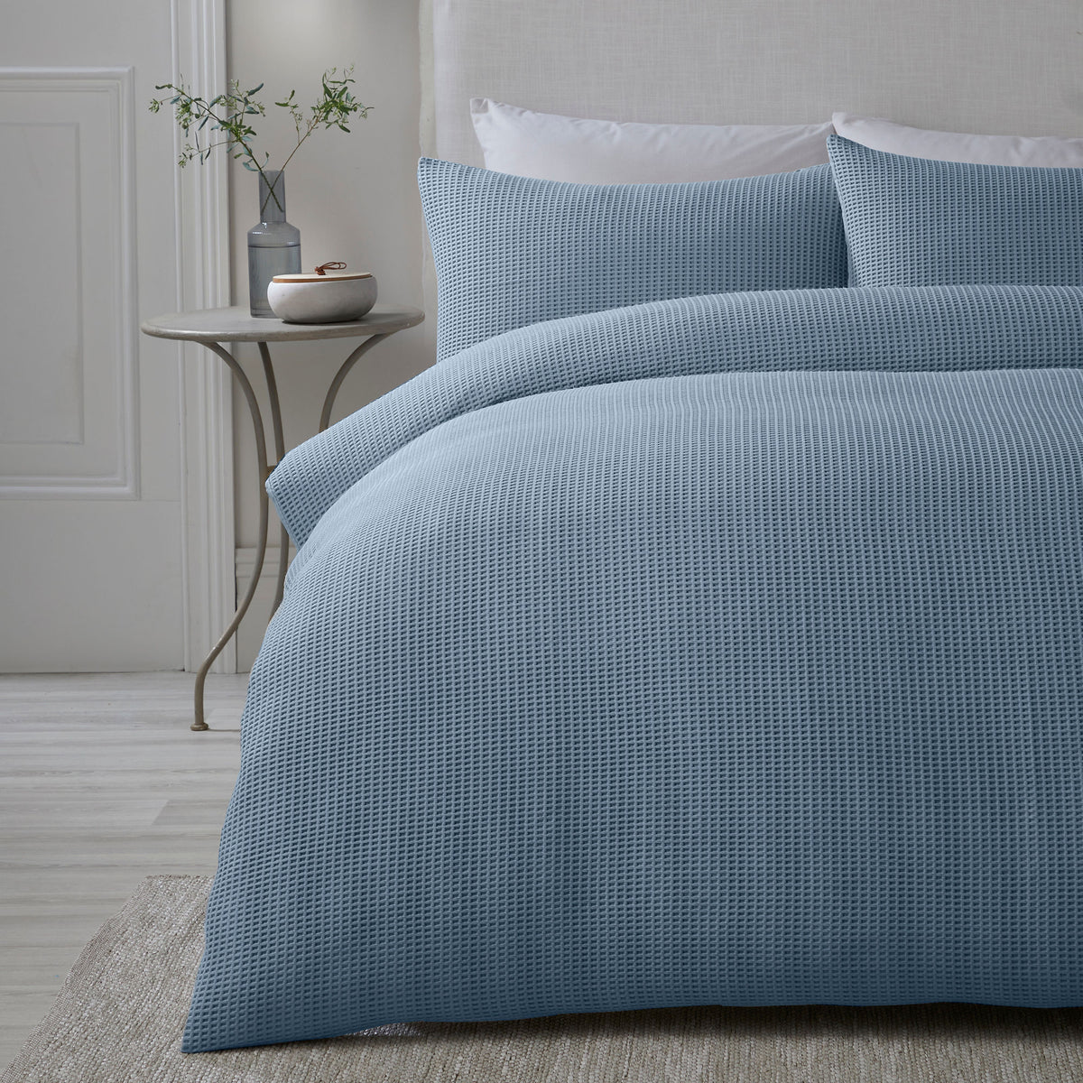 Serene Lindly Duvet Cover Bedding Set Blue