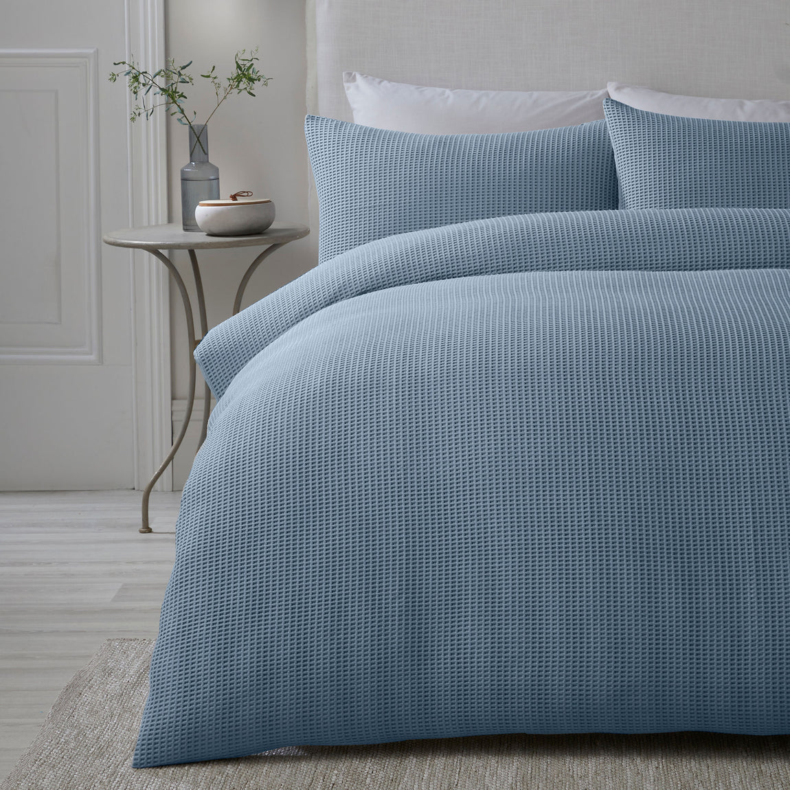 Serene Lindly Duvet Cover Bedding Set Blue