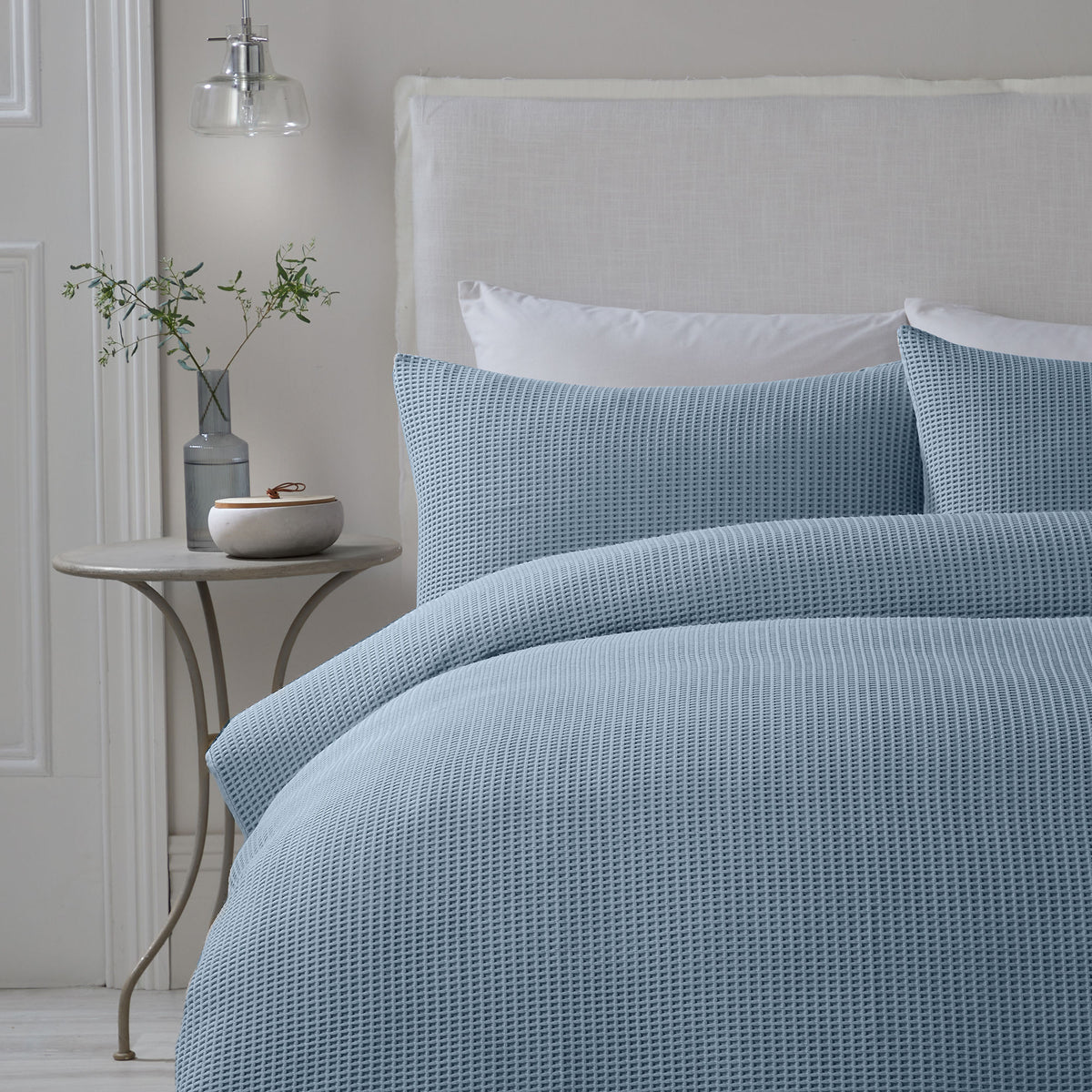 Serene Lindly Duvet Cover Bedding Set Blue