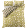 Laura Ashley Litton Duvet Cover Bedding Set Olive Green
